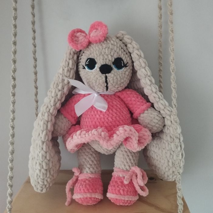 Królik na szydełku