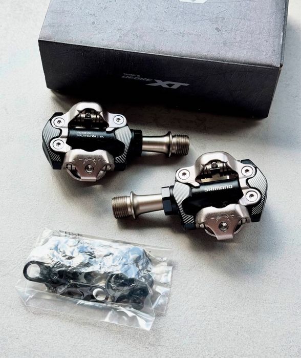 Нові педалі Shimano M520 M540 M8100 R7000 контакти мтб шосе GRX