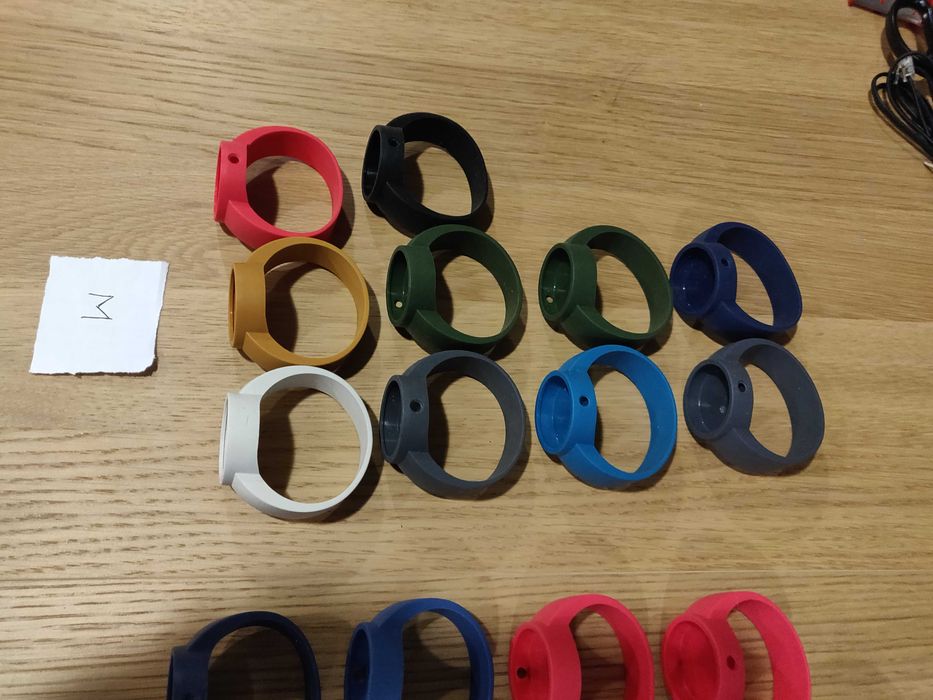 Braceletes relógios o'clock/o'bag  de 38mm (várias cores e tamanhos)