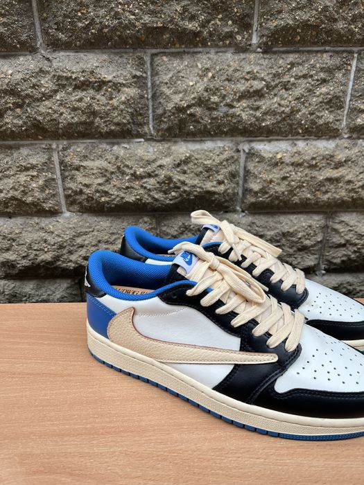Air Jordan 1 Low fragment design x Travis Scott Оригинал