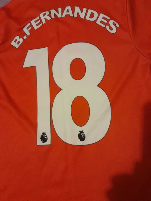 Camisola M. UNITED, Bruno Fernandes, 10 anos