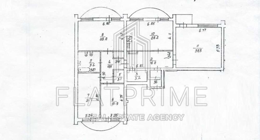 Многокомнатная квартира по адресу ул. Ивасюка Владимира пр-т (площадь 187 м²) - Atlanta.ua - фото 14
