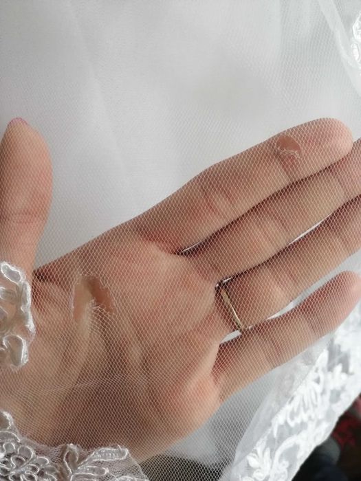 Suknia ślubna tiul i koronka rozmiar 36