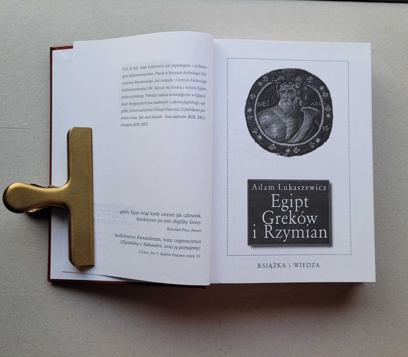 Egipt Greków i Rzymian, Adam Łukaszewicz