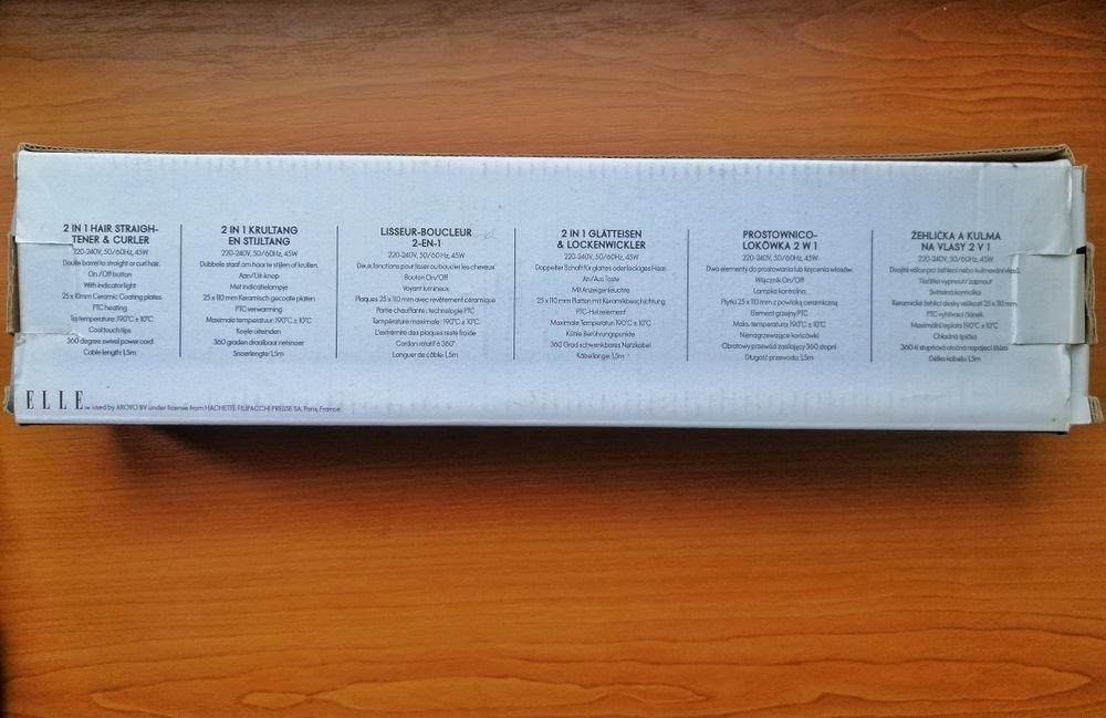 Плойка 2 в 1 "Elle"