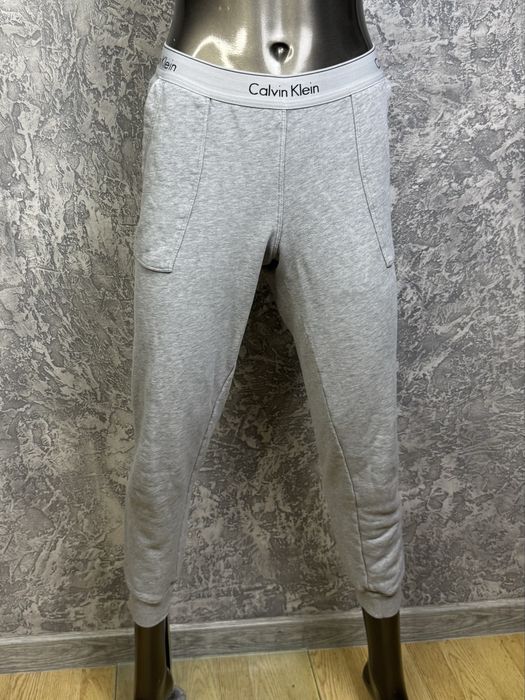Calvin Klein Sleepwear подштанники штаны M размер на манжетах серые