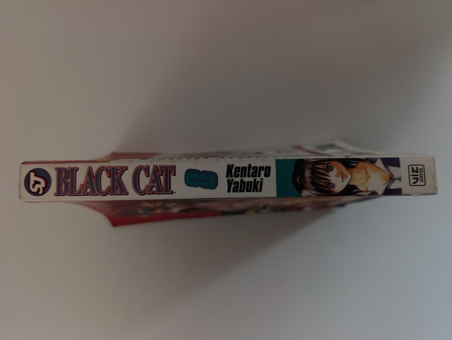 Livro Manga "Black Cat" Cerberus Strikes Vol.8 2007