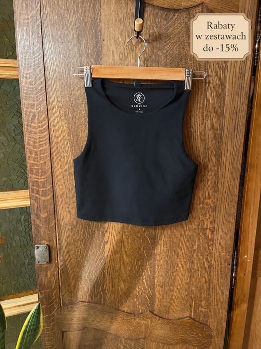 GymKing | Sportowy crop top damski | Nowy | Rozmiar 36