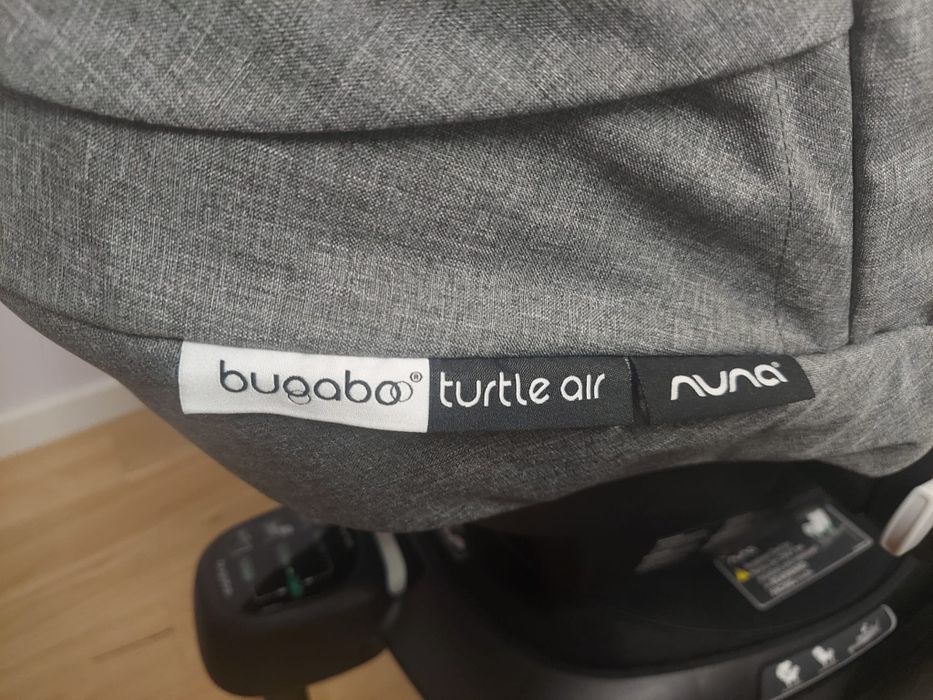 Jak NOWY fotelik samochodowy Bugaboo by Nuna Turtle Air z bazą obrotow