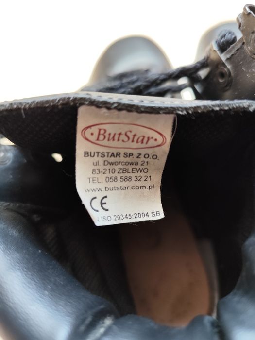 Buty robocze Worker rozmiar 40 czarne