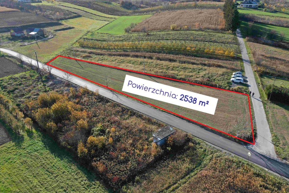 Działka budowlana w Sandomierzu przy ul. Sucharzowskiej o pow 2538m2