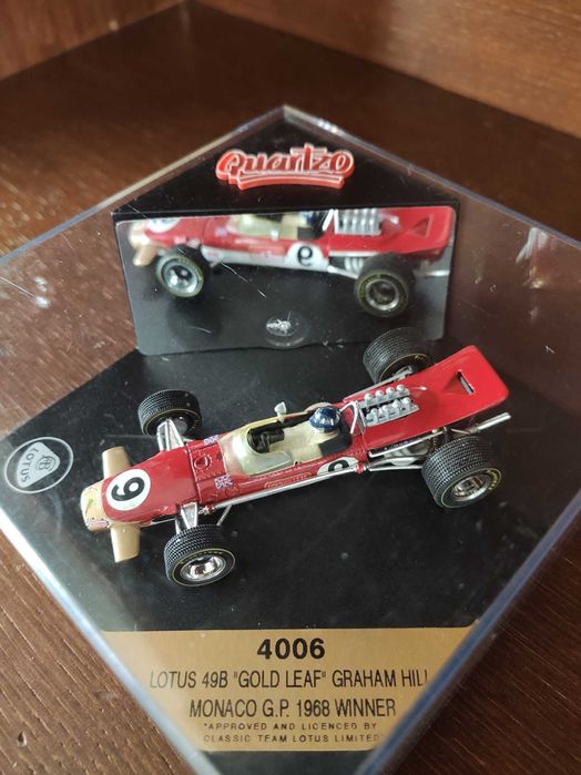 Carro Colecção QUARTZO F1 Lotus 49B 