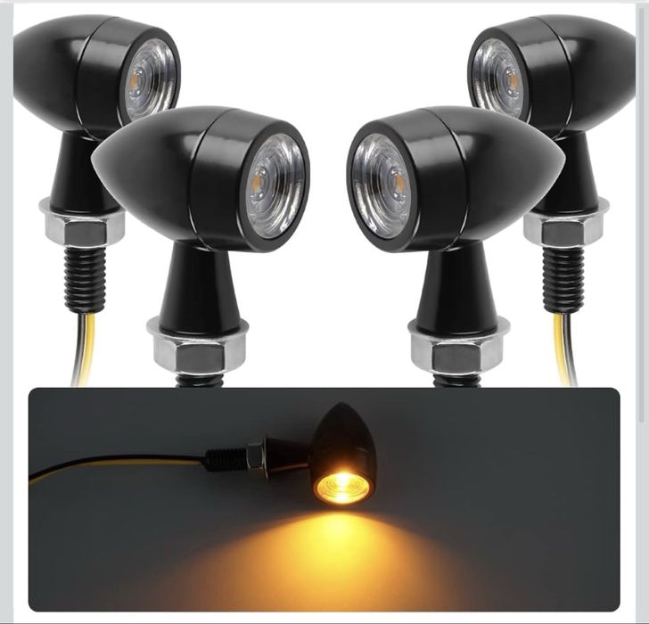 Piscas led universais 12V para mota