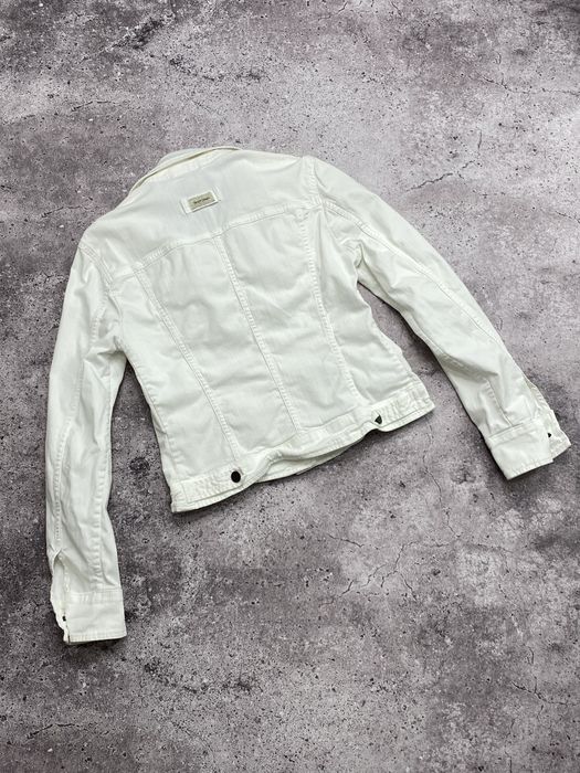 Женская белая джинсовая куртка Henry Cotton’s Xs/S курточка