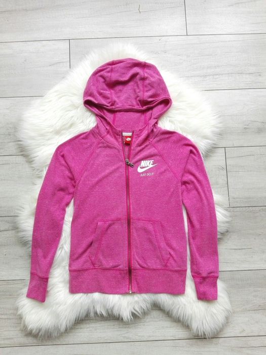 Nike just do it oryginalna rozpinana bluza rozm 134-146