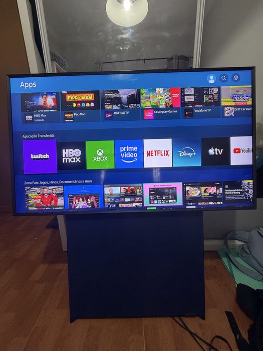 TV Samsung The Sero 43” QLED 4K – Ecrã Rotativo | 60W 4.1CH