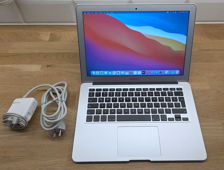 Apple MacBook Air 13 Early 2014 i5 4GB SSD macOS Big Sur + ładowarka