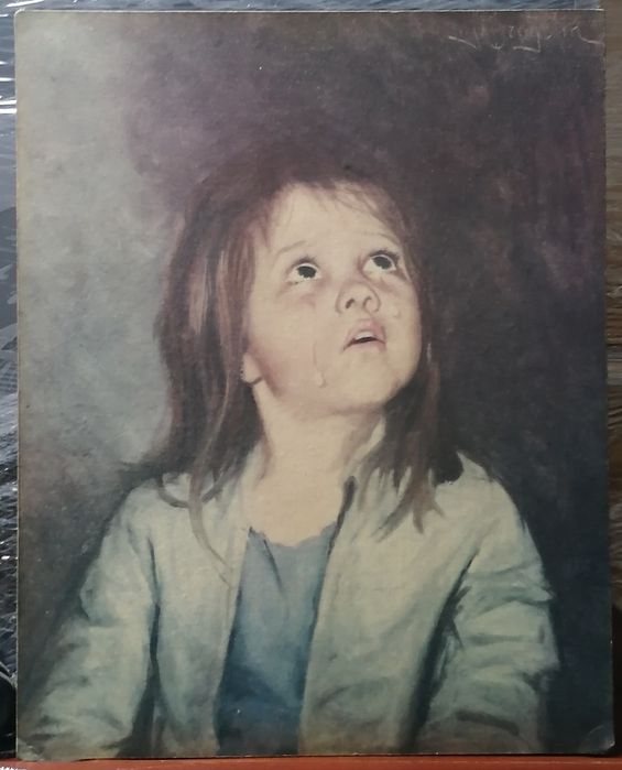 Quadro vintage/antigo bem estimado