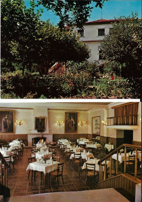 Canas de Senhorim - Hotel da Urgeiriça - 2 Postais não Escritos