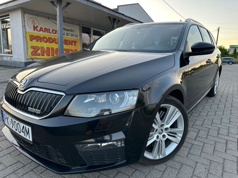 Skoda Octavia 2.0 Tdi RS-Niskki przebieg-164tys Nagłośnieni canton