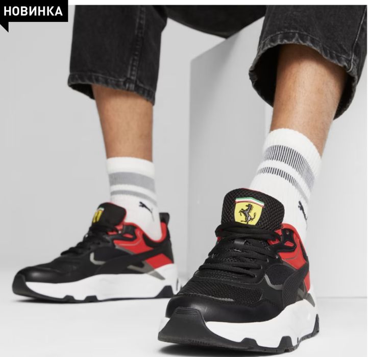 Оригінал Puma Scuderia Ferrari X Trinity.(27см)