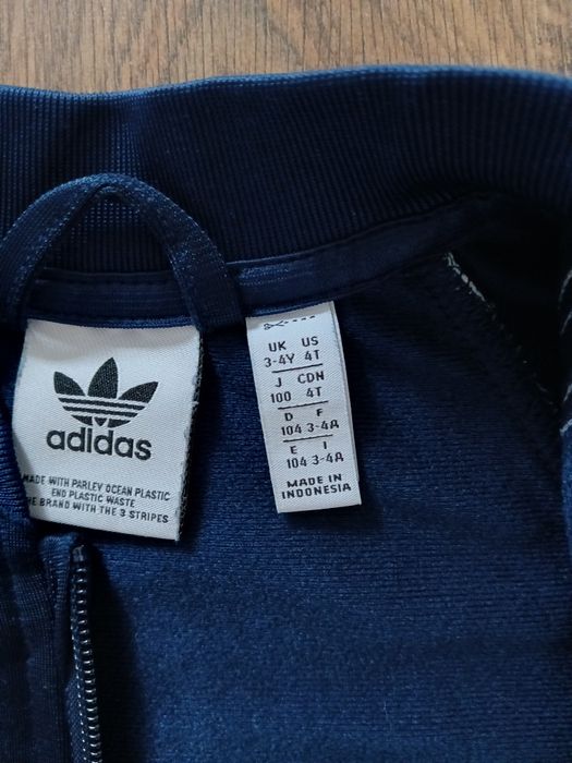 Dres dziecięcy Adidas Originals granatowy r.104