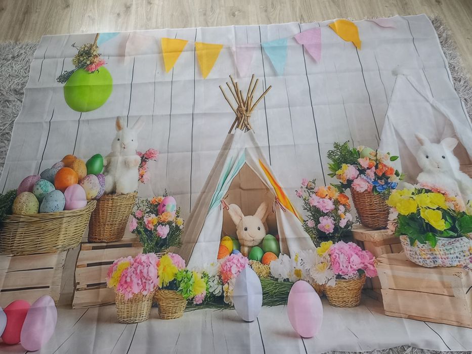 Nowe tło fotograficzne Wielkanoc