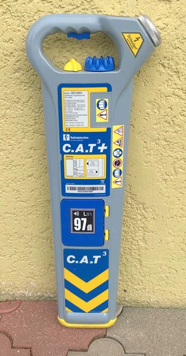 Radiodetektor wykrywacz kabli instalacji CAT 3+ POMIAR GŁĘBOKOŚCI FVat