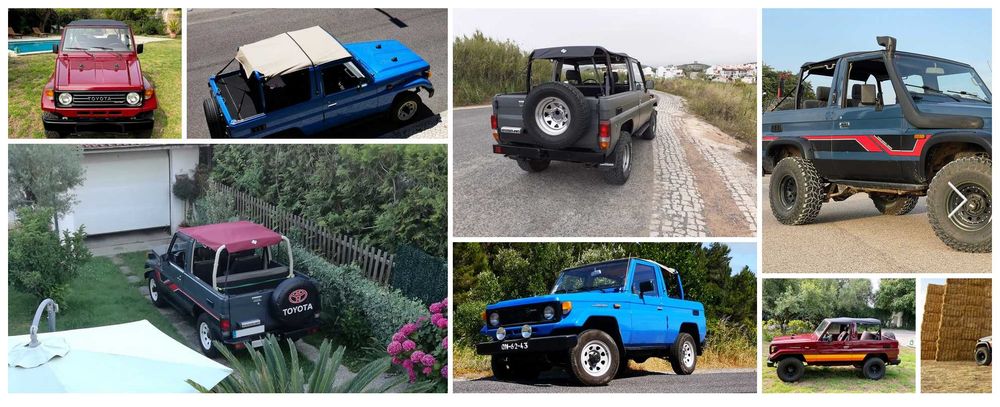 Capotas para Toyota BJ73 (Bimini)