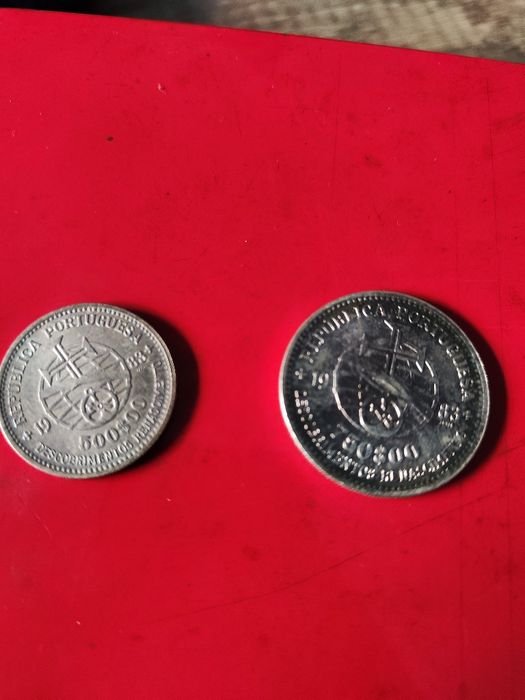 Moedas antigas 750$00 /500$00