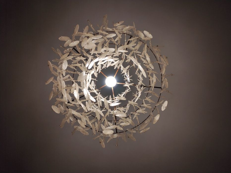 Candeeiro em madrepérola