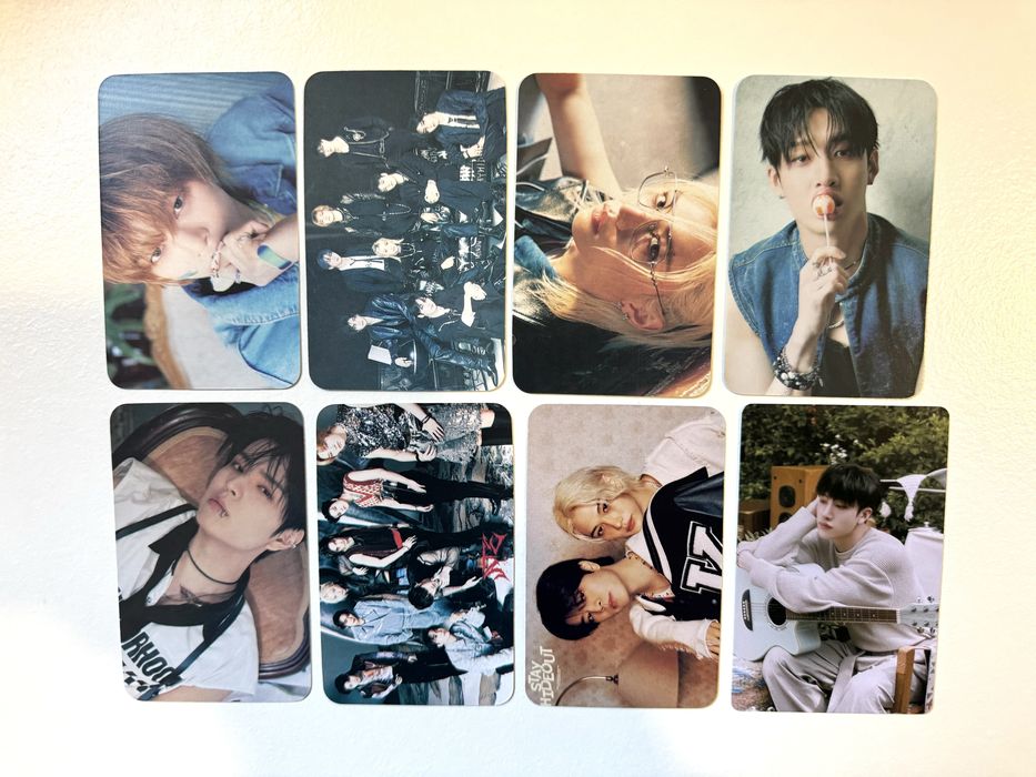 Kpop Stray Kids Photocards Novos