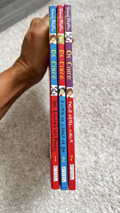 Livros “Os mini Cinco”