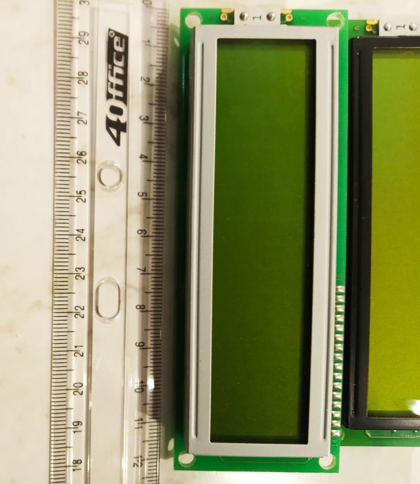 LCDдисплей 1602 розмір 122мм-44мм