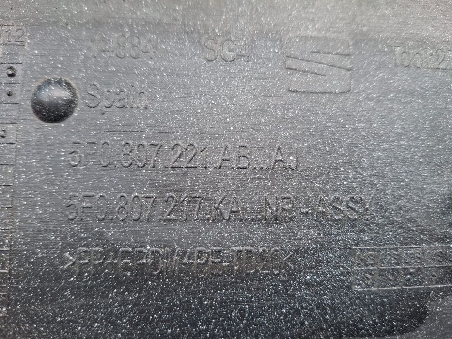 Zderzak przedni kompletny Seat Leon III Lift Cupra Maxton