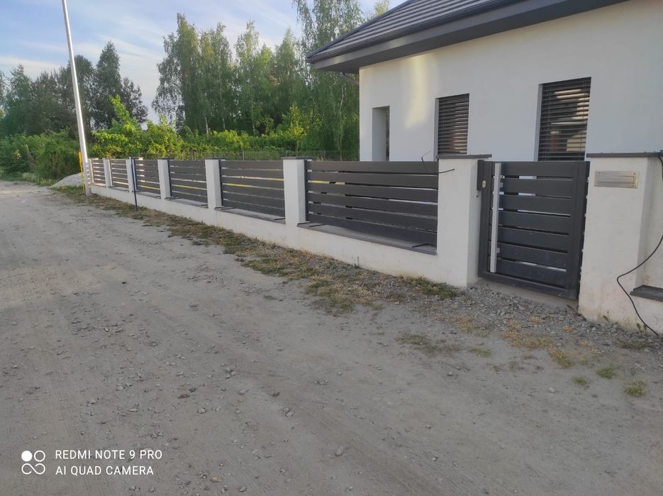 Ogrodzenia panelowe 2D , 3D palisadowe