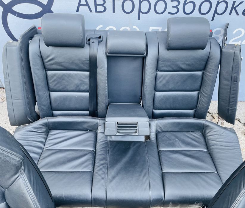 Салон Шкіра Підігрів Сидіння Audi A6 C6 Розборка Ауді