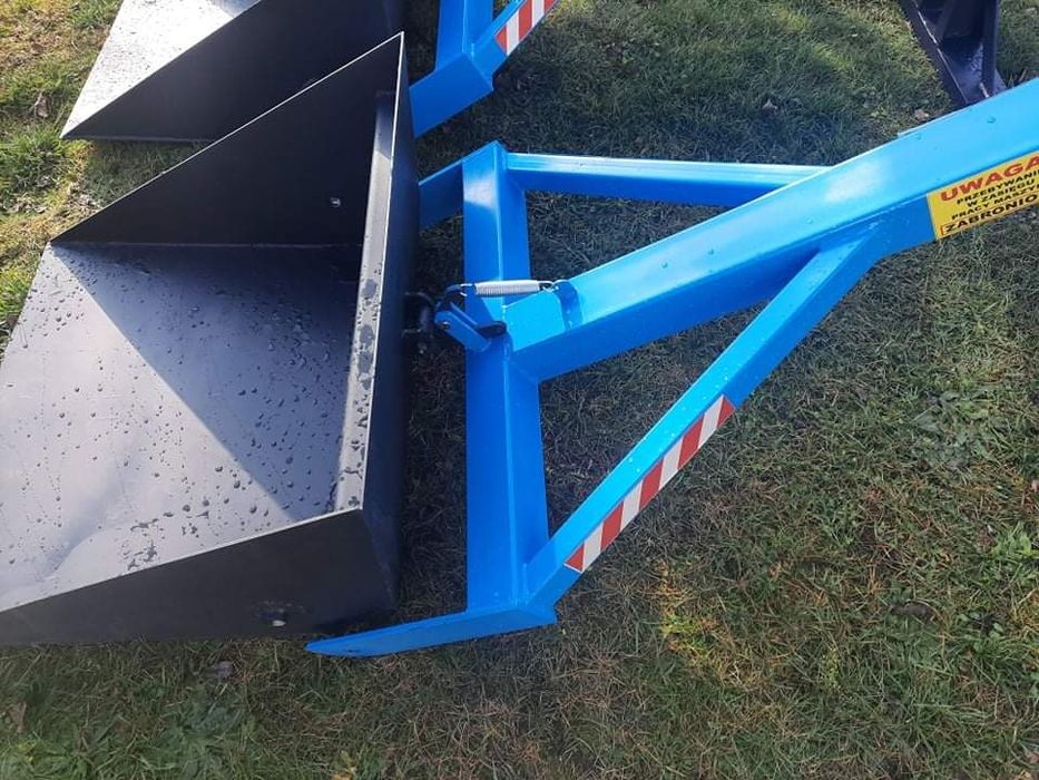 Widły na tył ciągnika podnośnik tuz do bel łycha producent DOSTAWA