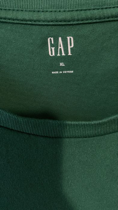 Чоловіча Футболка зелена Gap XL зелена