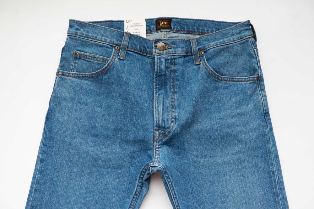 LEE RIDER W32 L30 męskie spodnie jeansy slim nowe okazja