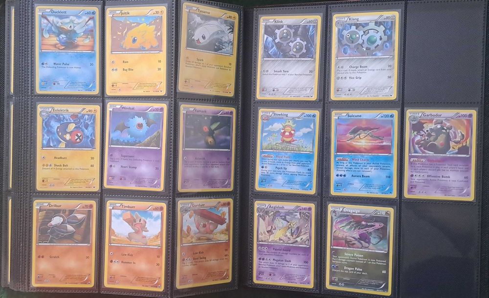 Karty Pokemon TCG.  Starsze sety.