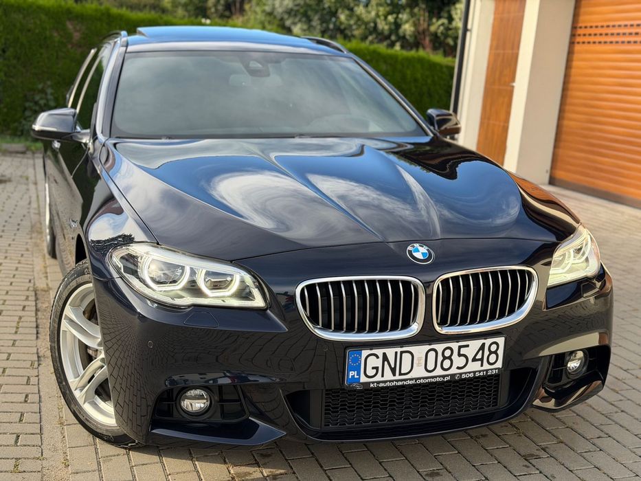 BMW Seria 5 FULL LED / M-Pakiet / Na Maxa DOINWESTOWANY / Panorama / HUD / Idealna