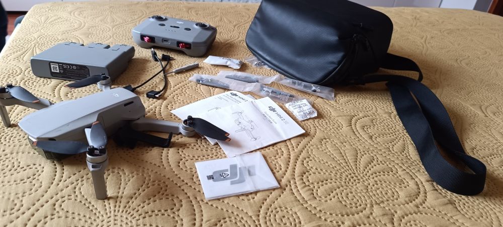 Dji mini 2 se duży zestaw 4 baterie