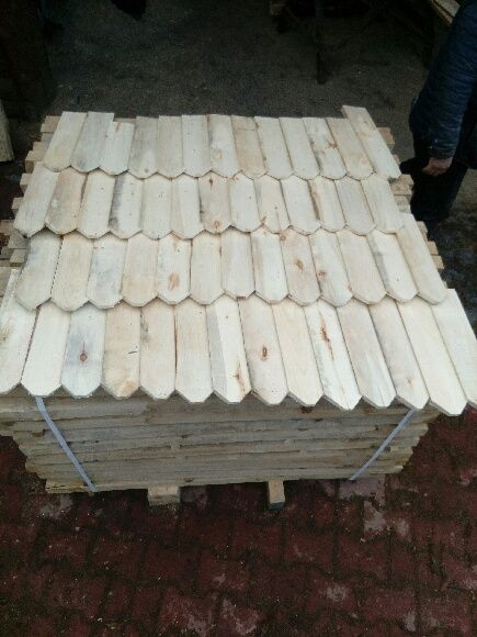 Gont drewniany osikowy, Suchy