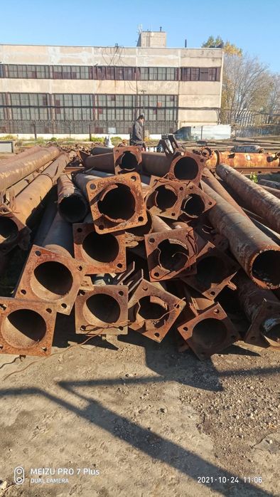 Колонны, опоры, стойки, столбы для кран-балки, ангара, навеса