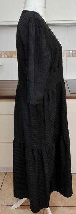 Cubus czarna letnia sukienka 42 XL