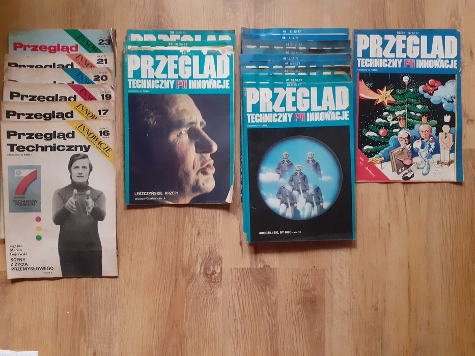 Przegląd Techniczny - 19 numerów z 1977 roku