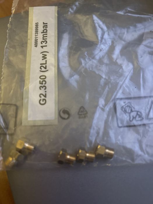 Dysze do kuchenki plyty gazowej  5 szt