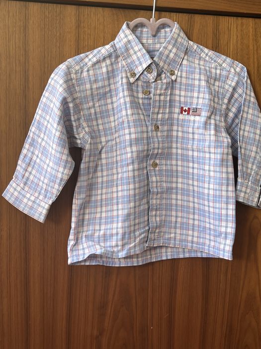 Lote 3 camisas bebé menino (varias marcas)