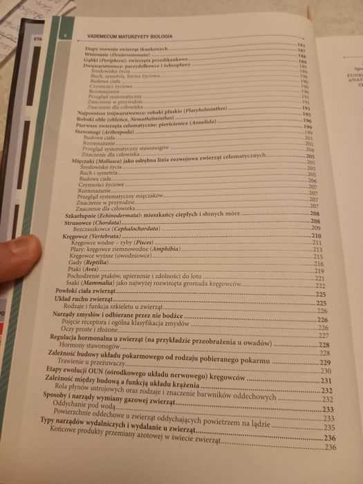 Vademecum biologia matura
